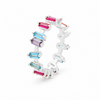 Anillo Prism Color plata 925