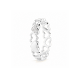 Anillo Corazones Spark plata 925