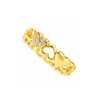 Anillo Corazones Spark baño en oro de 18kt