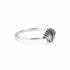 Anillo Shell Kiss Atelier plata