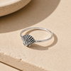 Anillo Shell Kiss Atelier plata