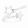 Anillo Estrellas Twin plata 925