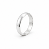 Anillo Banda Soft plata 925