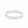 Anillo Trenza Weave plata 925
