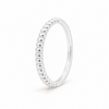 Anillo Dots Glow de plata 925, vista lateral