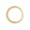 Anillo Dots Glow baño en oro de 18kt