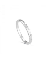 Anillo Mamá Essential plata