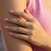 Anillo Colors Orbit plata