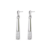 Pendientes Light Drop plata