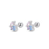 Pendientes Color Pop Mini plata