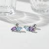 Pendientes Color Duo Mini plata