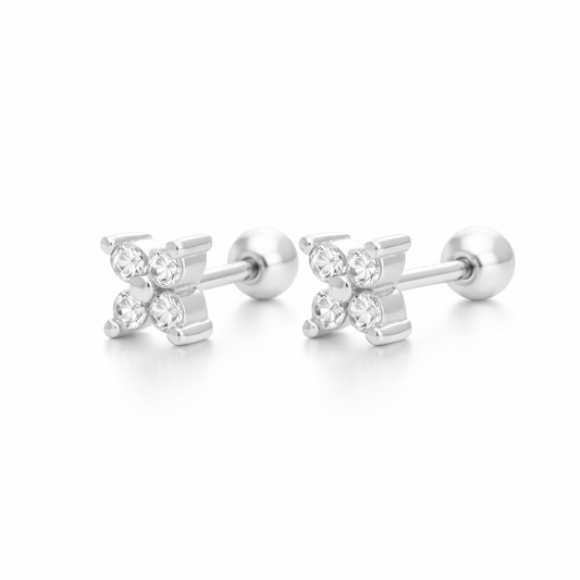 Pendientes Shine Mini plata