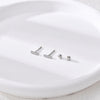 Pendientes Barra Twist plata 925
