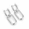 Pendientes Eslabón Bold plata 925