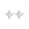 Pendientes Flor Bloom plata 925