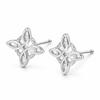 Pendientes Flor Bloom plata 925
