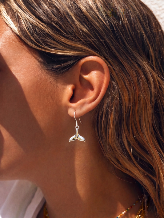 Pendientes Mermaid Drop Atelier plata