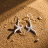Pendientes Sea Star Atelier plata