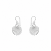 Pendientes Shell Whisper Atelier plata