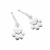 Pendientes Paw Charm Atelier plata