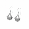 Pendientes Scallop Light Atelier plata