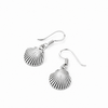 Pendientes Scallop Light Atelier plata