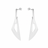 Pendientes Geo Fan Atelier plata