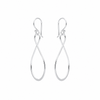 Pendientes Twist Drop Atelier plata