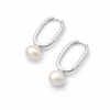 Pendientes Pearl Drop Atelier plata