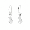 Pendientes Cat Atelier plata