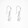 Pendientes Cat Atelier plata