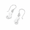 Pendientes Cat Atelier plata