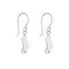 Pendientes Cat Atelier plata