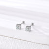 Pendientes Mini Crystal plata