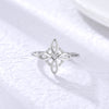 Anillo Nudo de Bruja plata