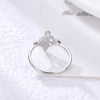 Anillo Nudo de Bruja plata
