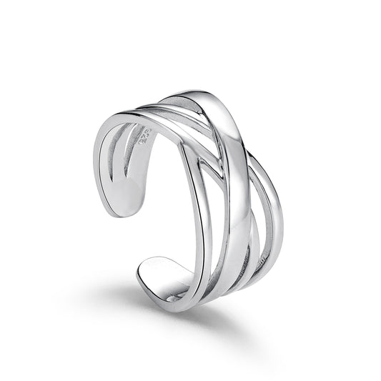 Anillo Silver Flow plata
