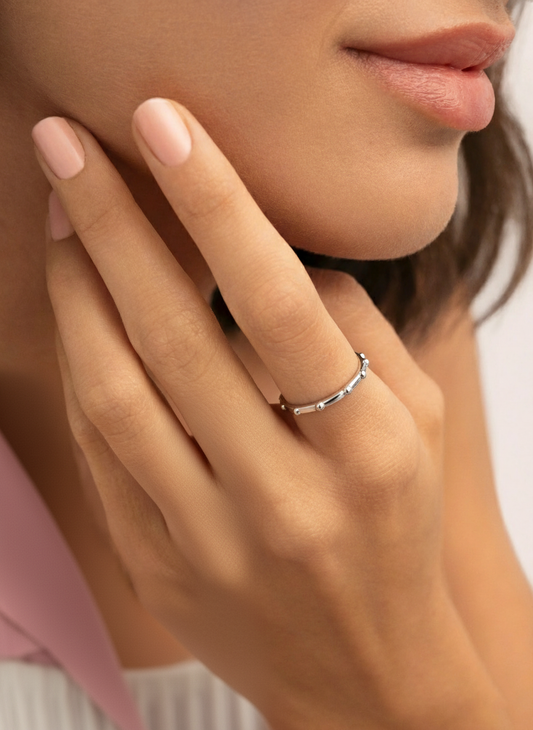 Anillo Dotline plata