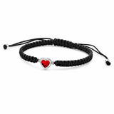 Pulsera Heart Swarovski® rojo